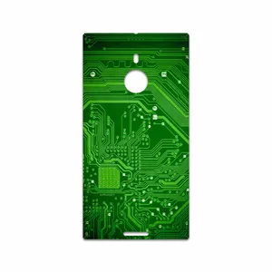 MAHOOT Green Printed Circuit Board Cover Sticker for Nokia Lumia 1520