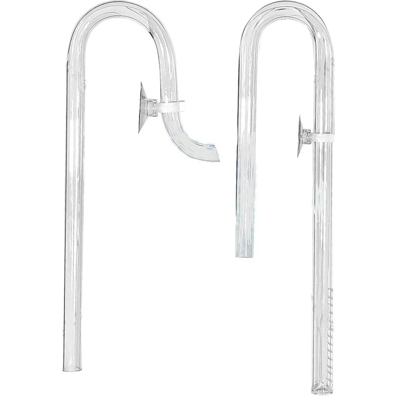 ست شیشه ورودی و خروجی پلنت و فیلتر سطلی آکواریوم گرینر مدل 12mm به 12mm کد L04