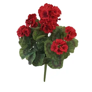 دسته گل مصنوعی مدل شمعدانی کد 8002
