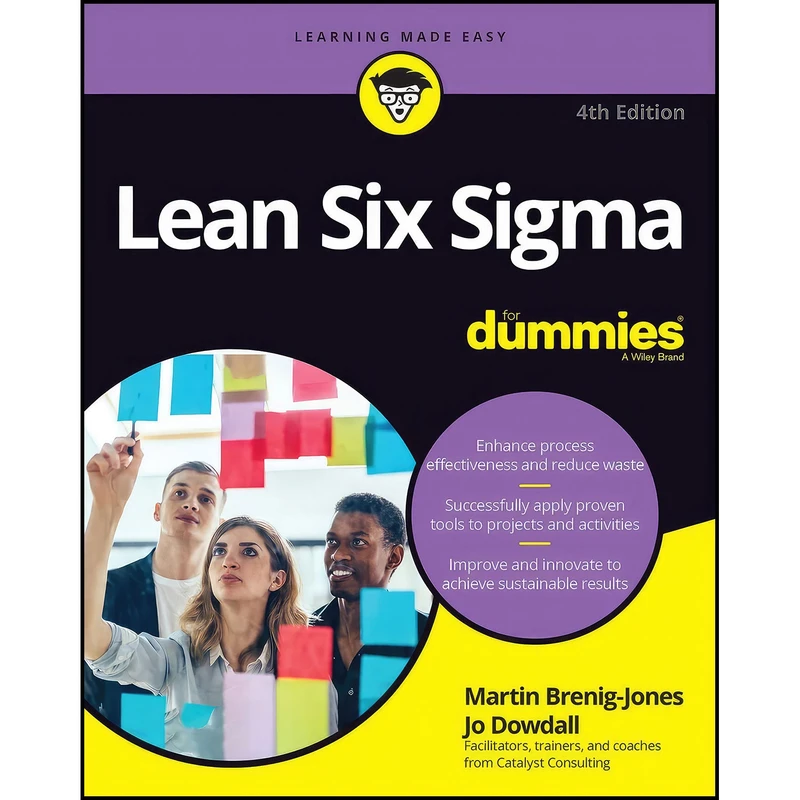 کتاب Lean Six Sigma For Dummies  اثر Martin Brenig-Jones and Jo Dowdall انتشارات بله