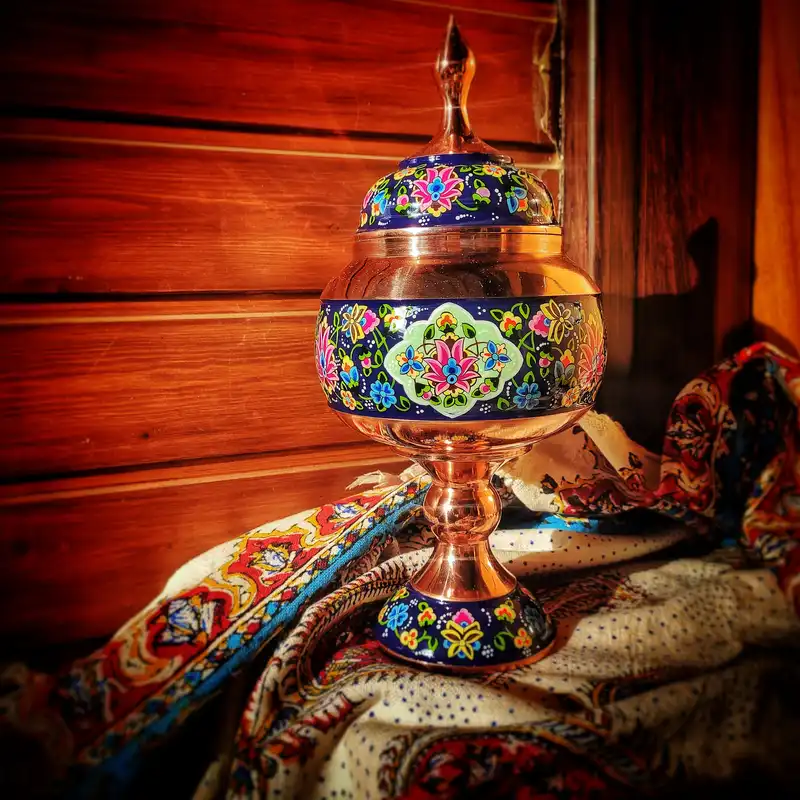 شکلات خوری مسی مدل پرداز کد 27