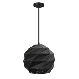 لوستر 1 شعله مدل آویز مشبک