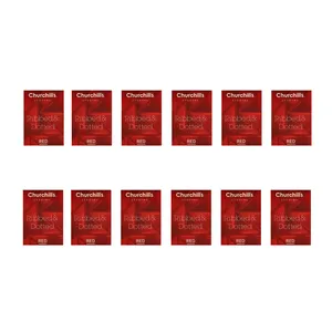 کاندوم چرچیلز مدل  Dotted Red مجموعه 12 عددی