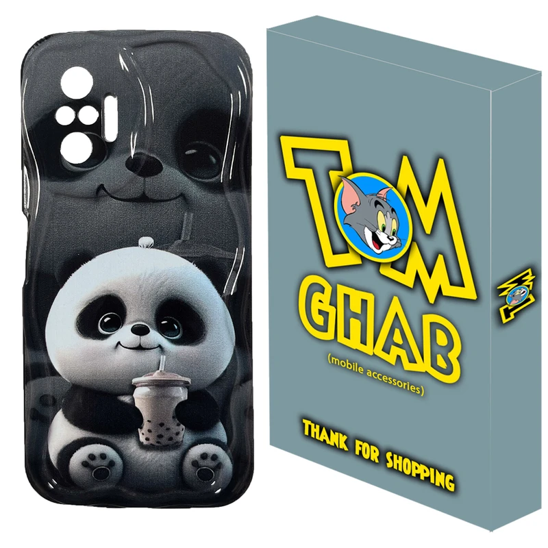 کاور تام قاب مدل پاندا طرح جویس مناسب برای گوشی موبایل شیائومی Redmi Note 10 Pro / Note 10 Pro Max