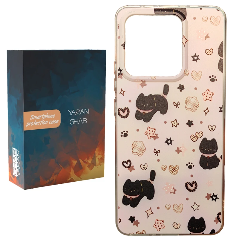 کاور قاب یاران مدل Baby Cat مناسب برای گوشی موبایل شیائومی Redmi Note 14 4G