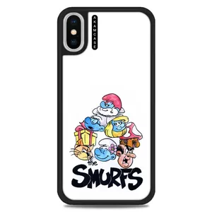 AKAM AMC-WAXSM-SMURFS-24 Cover For Apple iPhone Xs Max
