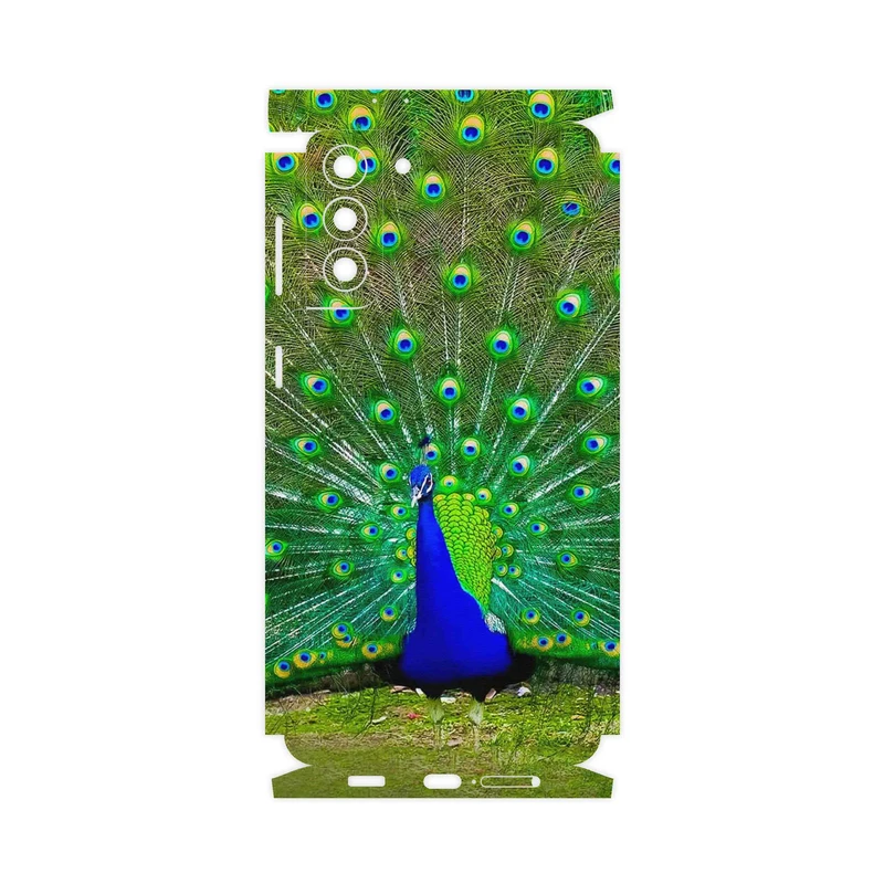 برچسب پوششی ماهوت مدل Peacock-FullSkin مناسب برای گوشی موبایل سامسونگ Galaxy S21 Plus 5G