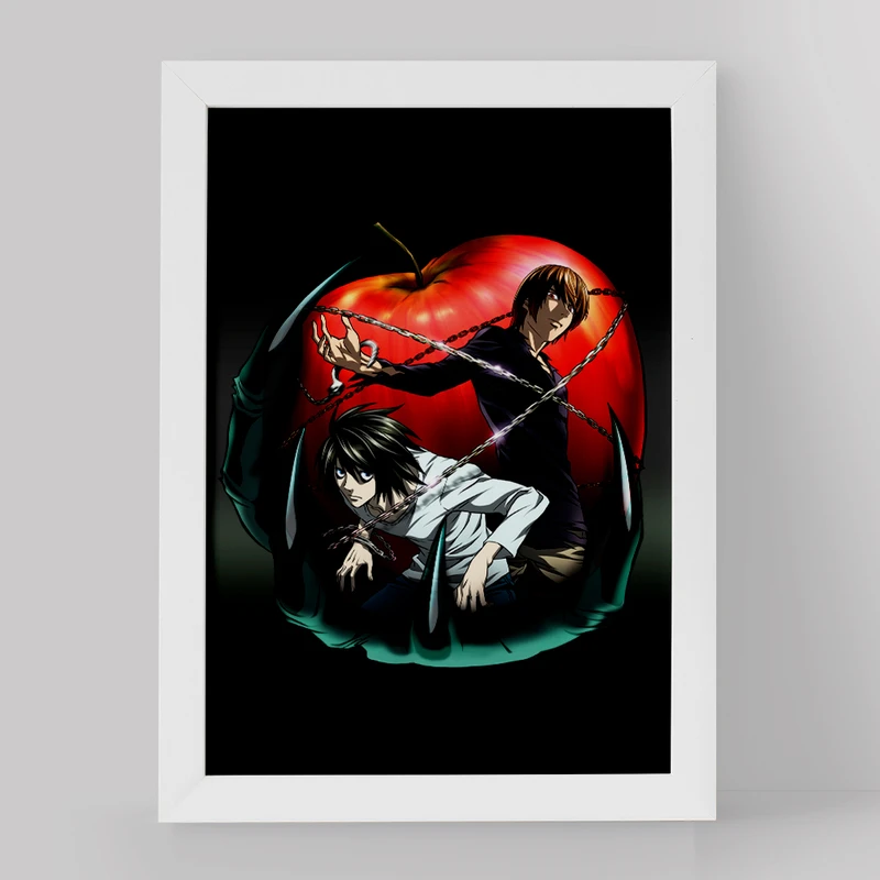 تابلو خندالو مدل لایت و ال انیمه دفترچه مرگ مدل کد 11294