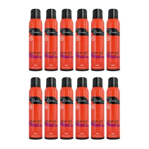 اسپری بدن مردانه دریکس مدل Hugo Red حجم 200 میلی لیتر مجموعه ۱۲ عددی