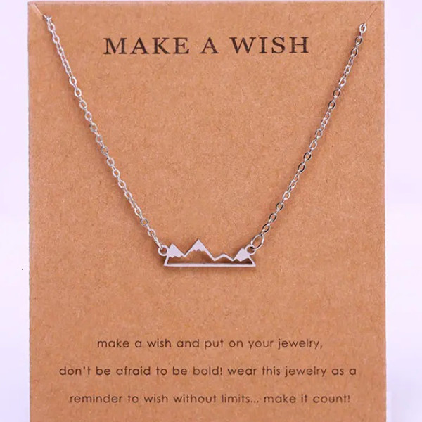 گردنبند دخترانه مدل mountain گردنبند دخترانه مدل mountain
