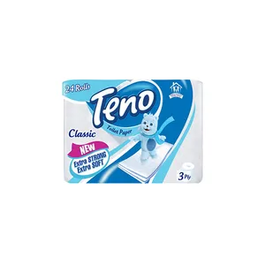 دستمال توالت تنو کد 024 بسته 24 عددی