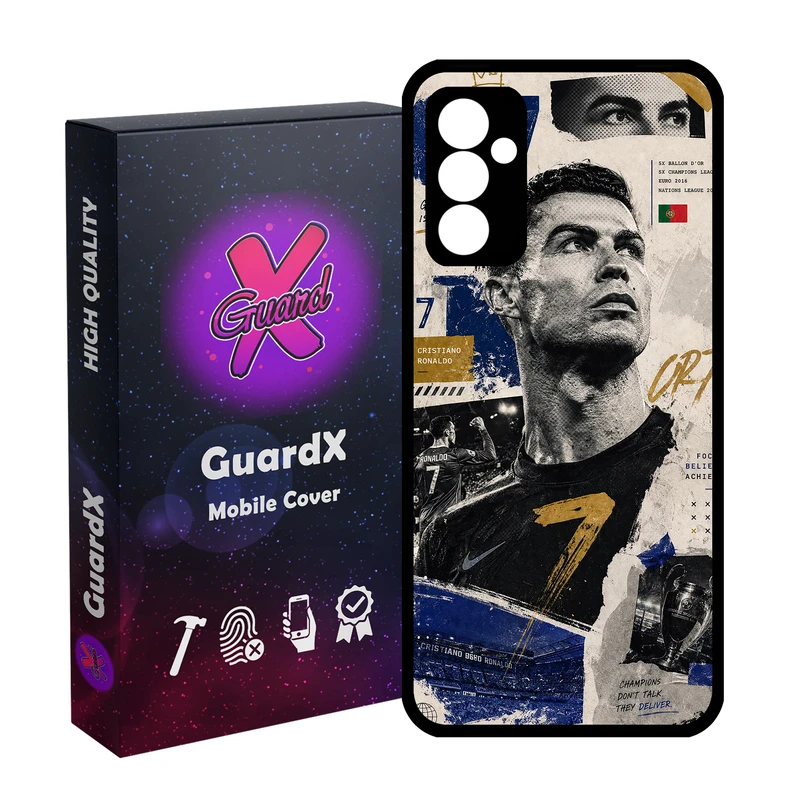 کاور گارد ایکس طرح CR7 مدل 11096 مناسب برای گوشی موبایل سامسونگ Galaxy A55 / A55 5G