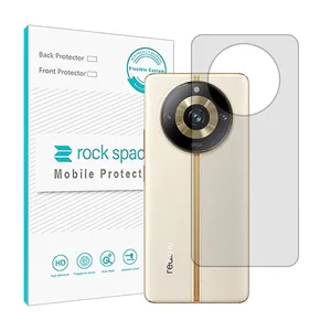 Rock space HyGEL model Transparent phone back protector suitable for Realme 11 Pro Plus mobile phone