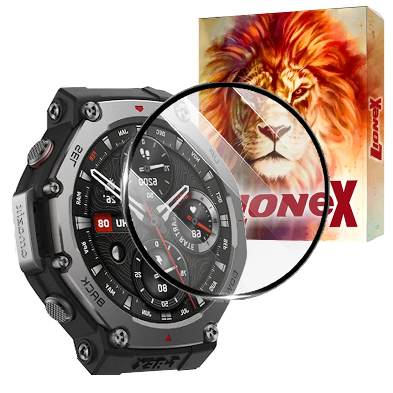 محافظ صفحه نمایش لایونکس مدل LWPM مناسب برای ساعت هوشمند امیزفیت T-Rex