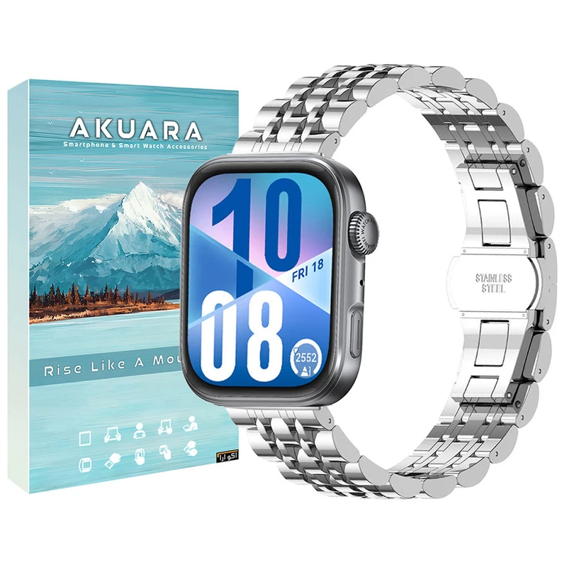 بند آکوآرا مدل 7Bead مناسب برای ساعت هوشمند هوآوی Fit 4 30mm