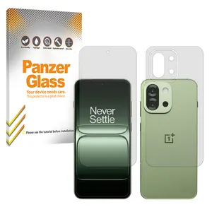 Panzer Glass Resistant model matte screen protector suitable for OnePlus 13s mobile phone along with the back protector