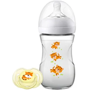  شیشه شیر اونت مدل SCF075/YPAC ظرفیت 260 میلی لیتر به همراه پستانک