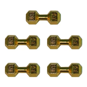 پلاک دستبند طرح دمبل کد 107 بسته 5 عددی