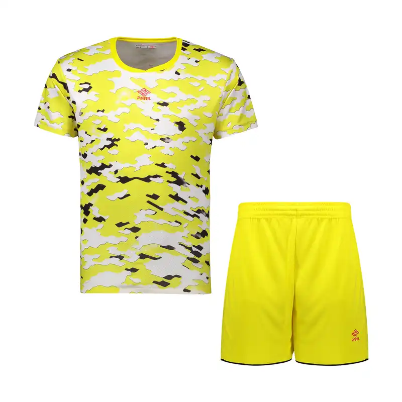 ست تی شرت و شلوارک ورزشی مردانه پانیل مدل 1109Y