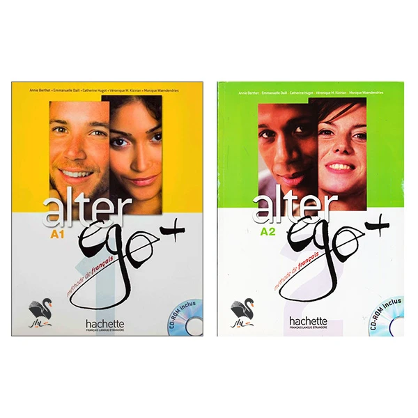 کتاب Alter ego A1 + A2 اثر جمعی از نویسندگان انتشارات شیلر 2 جلدی