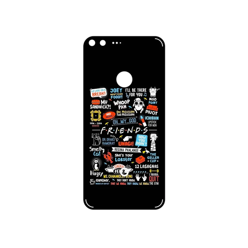 برچسب پوششی ماهوت مدل Friends 2 مناسب برای گوشی موبایل گوگل Pixel XL