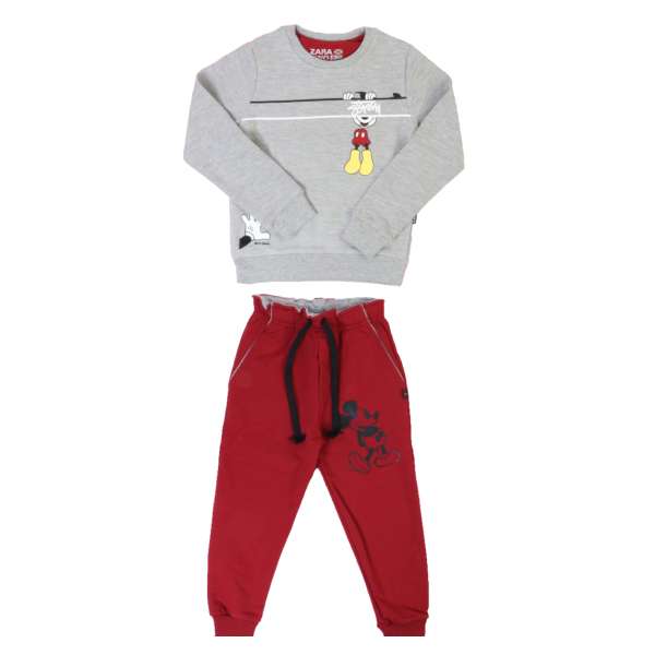 ست سویشرت و شلوار پسرانه مدل nb656