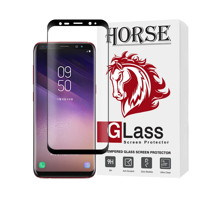 محافظ صفحه نمایش سرامیکی هورس مدل EDGCRHORS مناسب برای گوشی موبایل سامسونگ Galaxy S8 / Galaxy S9