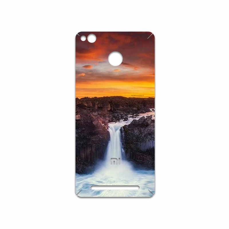 برچسب پوششی ماهوت مدل Waterfall مناسب برای گوشی موبایل شیائومی Redmi 3 Pro