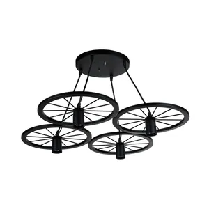 چراغ آویز چهار شعله چشمه نور مدل مدرن کد 2239/4