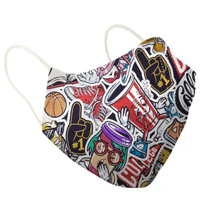 ماسک پارچه‌ای مدل ma-sh00064