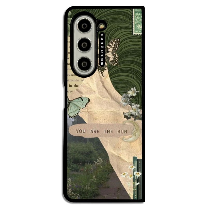 کاور آکام مدل AMC-WSGZFOLD5-GREEN-15 مناسب برای گوشی موبایل سامسونگ Galaxy Z Fold 5