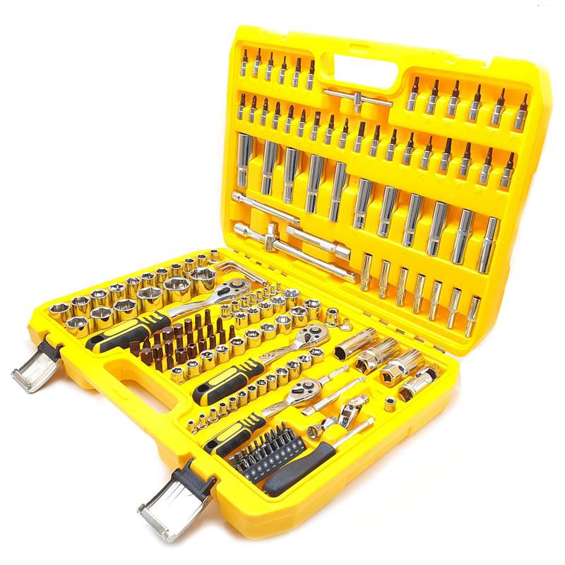 آچار بکس جغجغه ای اوکی مدل OKOX مجموعه 170 عددی