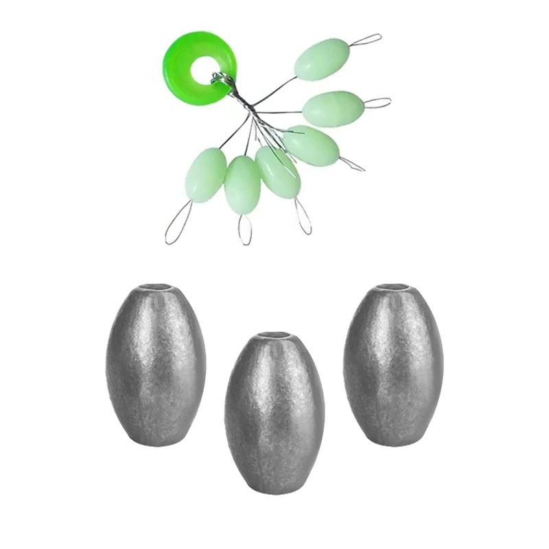 سرب ماهیگیری سمس مدل زیتون کد SSTP-50g مجموعه 4 عددی