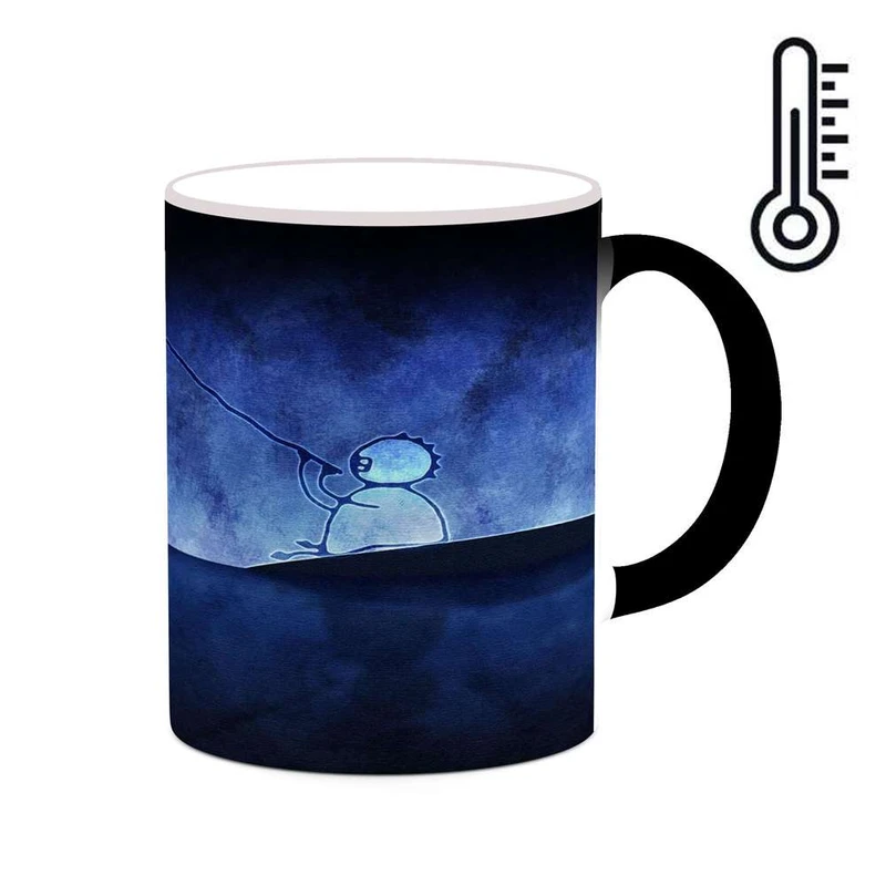 ماگ حرارتی کاکتی مدل نقاشی کارتونی کد mgh18757