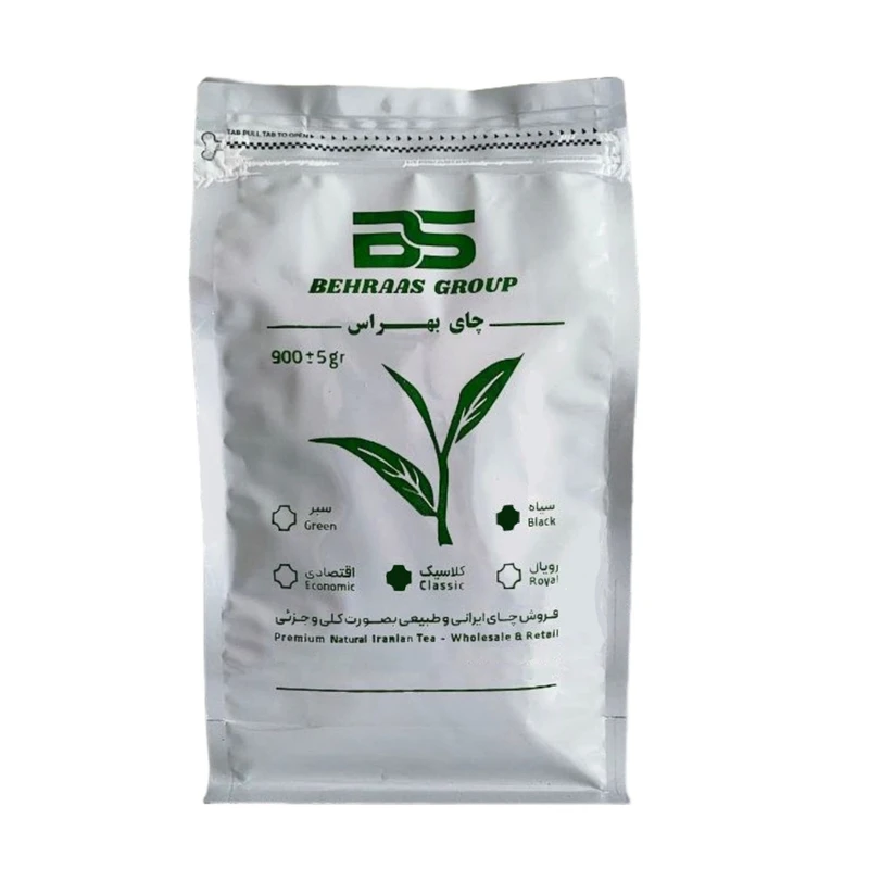 چای سیاه ایرانی کلاسیک گیلان بهراس - 900 گرم