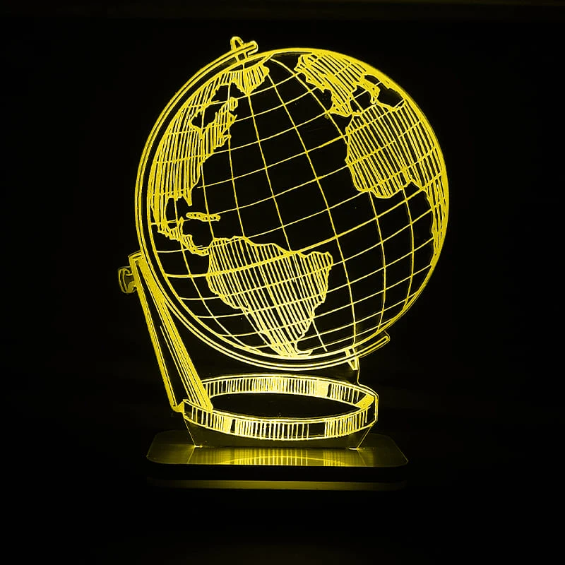 چراغ خواب سان لیزر طرح کره زمین کد 1168