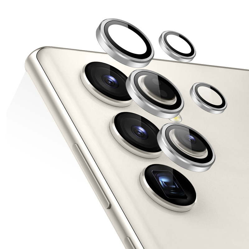 محافظ لنز دوربین راینو مدل LNZ-3D-HD مناسب برای گوشی موبایل سامسونگ Galaxy S23 Ultra