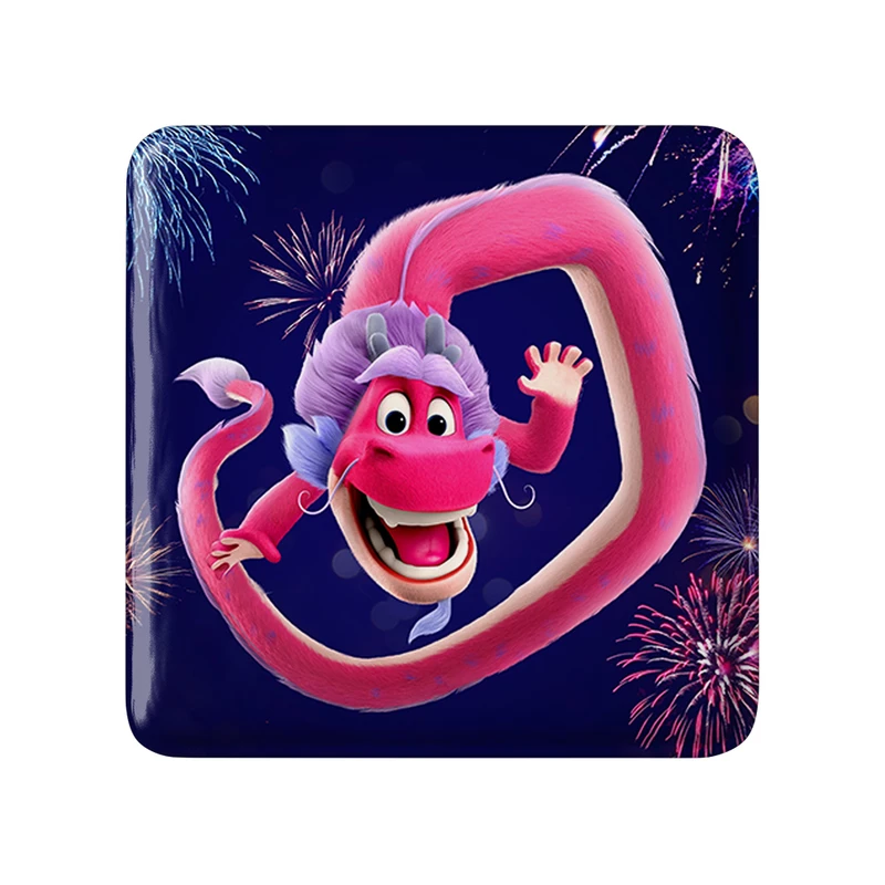  مگنت خندالو طرح اژدهای آرزو کد 4778