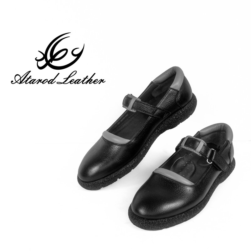 کفش زنانه چرم عطارد مدل چرم طبیعی کد SH240