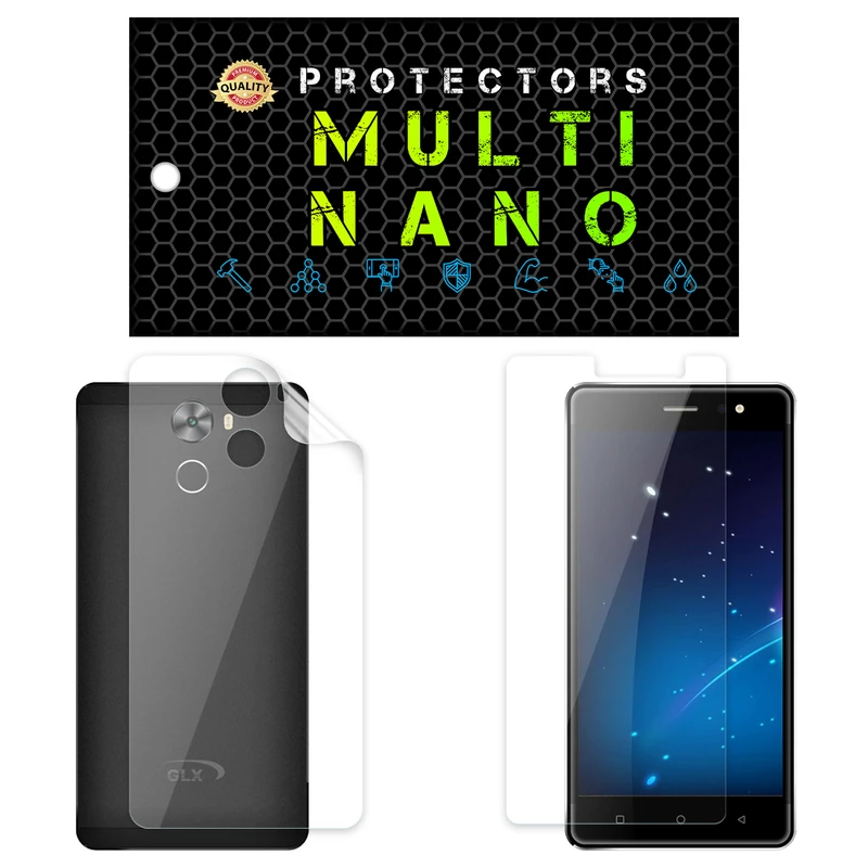 محافظ صفحه نمایش مولتی نانو مدل X-SFT مناسب برای گوشی موبایل جی ال ایکس Rasa Plus به همراه محافظ پشت