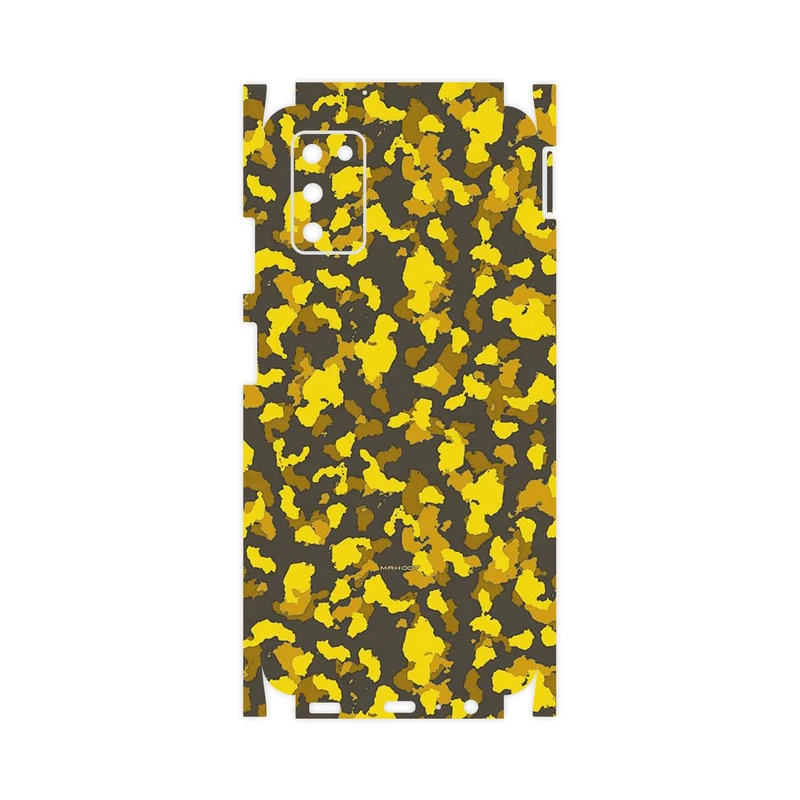 برچسب پوششی ماهوت مدل Yellow Infantry Army-FullSkin مناسب برای گوشی موبایل سامسونگ Galaxy A03S