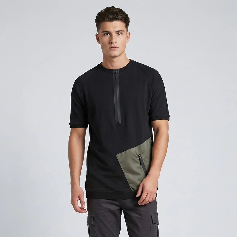 تی‌شرت آستین کوتاه مردانه یونیتی مدل Luxury Men’s 