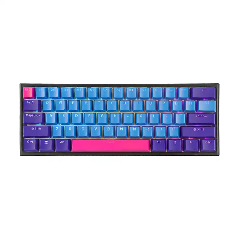 کیبورد بویی مدل 61Mini - Cherry MX Blue Switch - Lavender Color