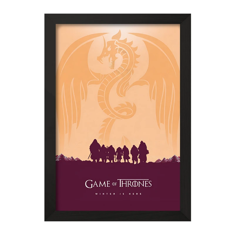 تابلو خندالو مدل گیم اف ترونز (Game of Thrones) کد F11132