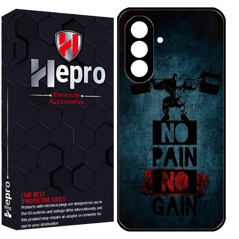کاور هپرو طرح NO PAIN NO GAIN کد Dimo-109 مناسب برای گوشی موبایل سامسونگ Galaxy A27