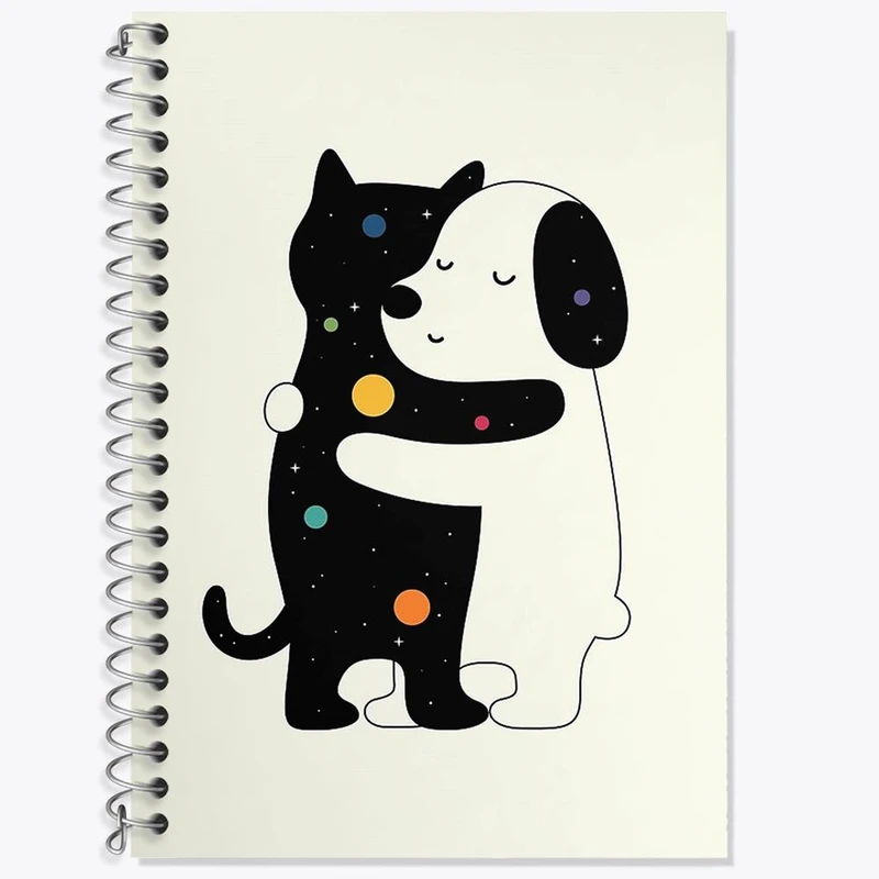 دفتر لغت 50 برگ خندالو مدل دوستی کد 5076