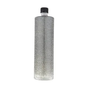 شربت طبیعی تخم شربتی و گلاب - 1 لیتر