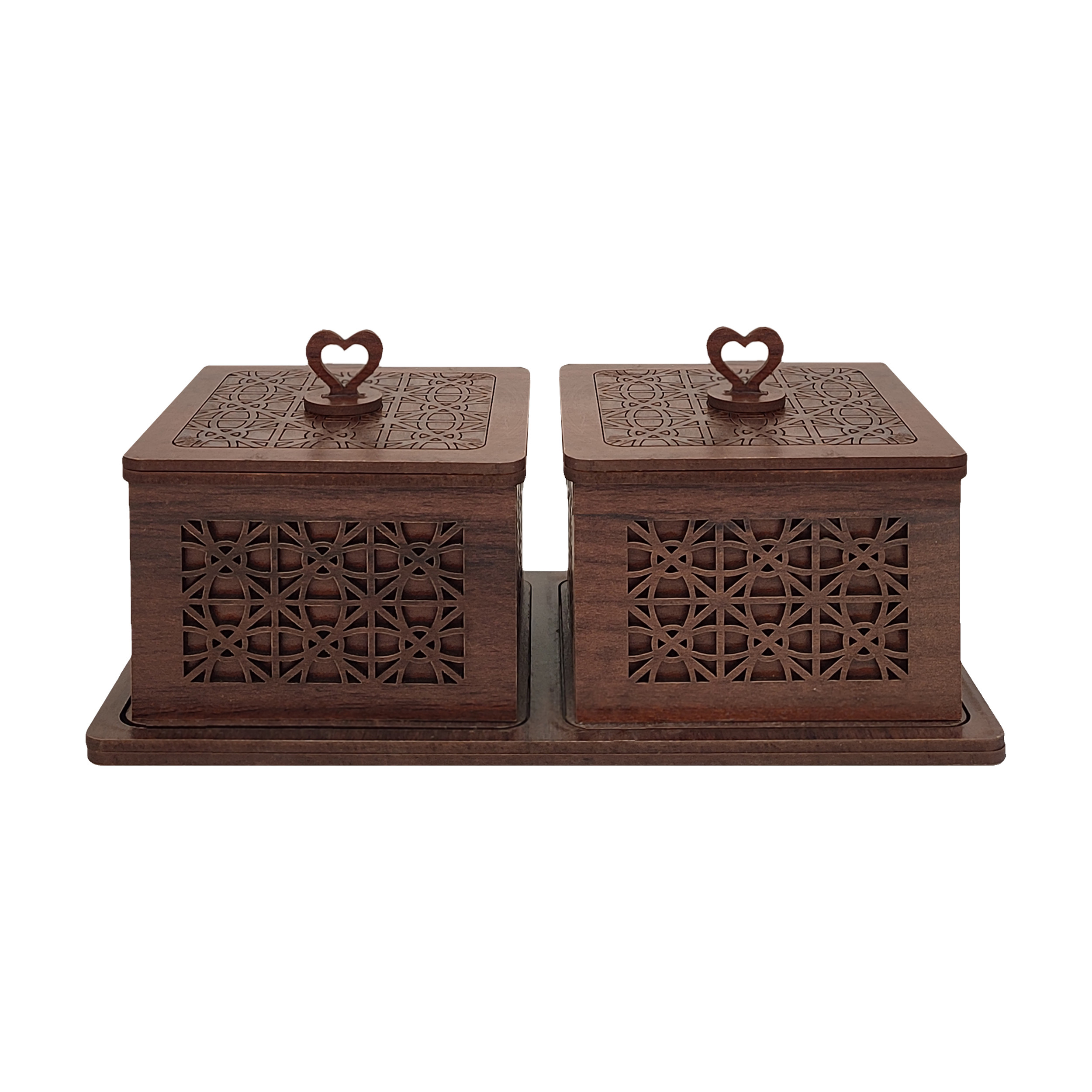 قندان مدل فروردین مجموعه دو عددی