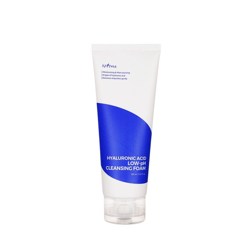 فوم شستشوی صورت ایزنتری مدل Hyaluronic Low pH مناسب انواع پوست حجم 150 میلی لیتر