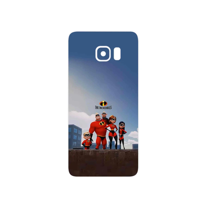برچسب پوششی ماهوت مدل The Incredibles مناسب برای گوشی موبایل سامسونگ Galaxy S6 Edge
